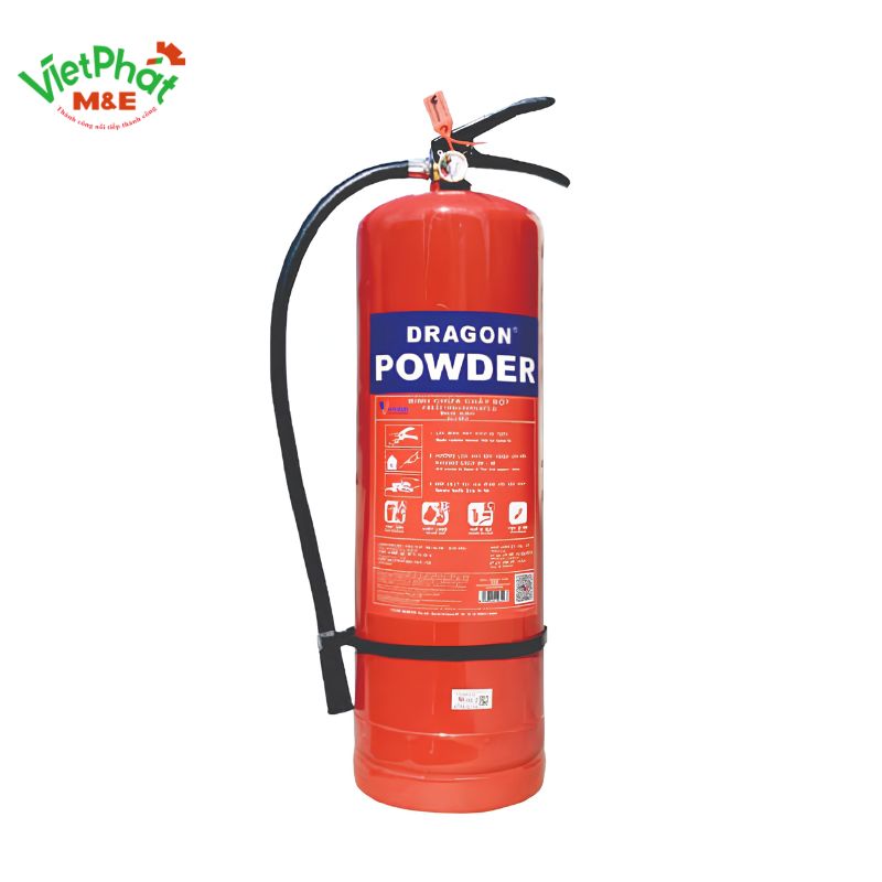 Bình chữa cháy bột ABC 8kg - Dragon