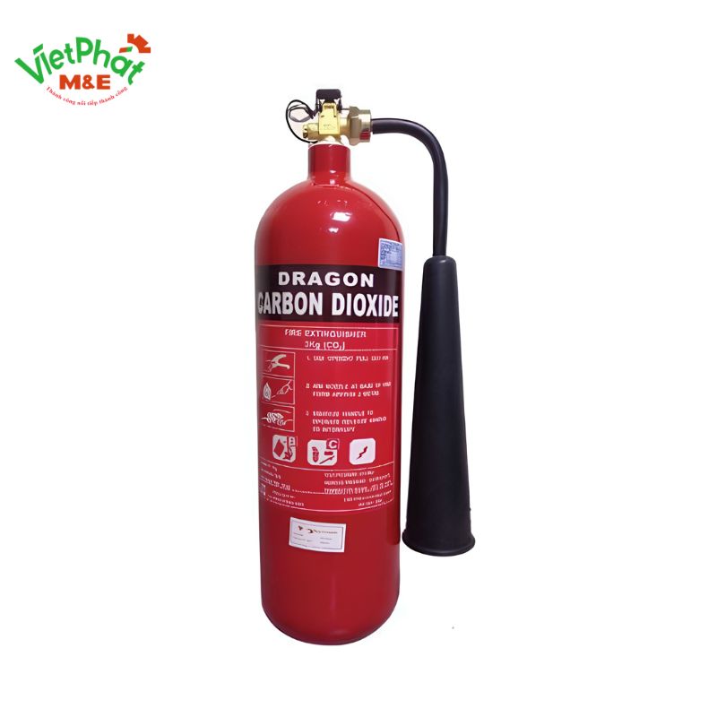 Bình Chữa Cháy Khí CO2 3kg - Dragon
